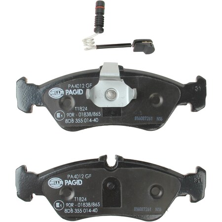 Pagid Brakes Disc Brake Pad, 355014401 355014401